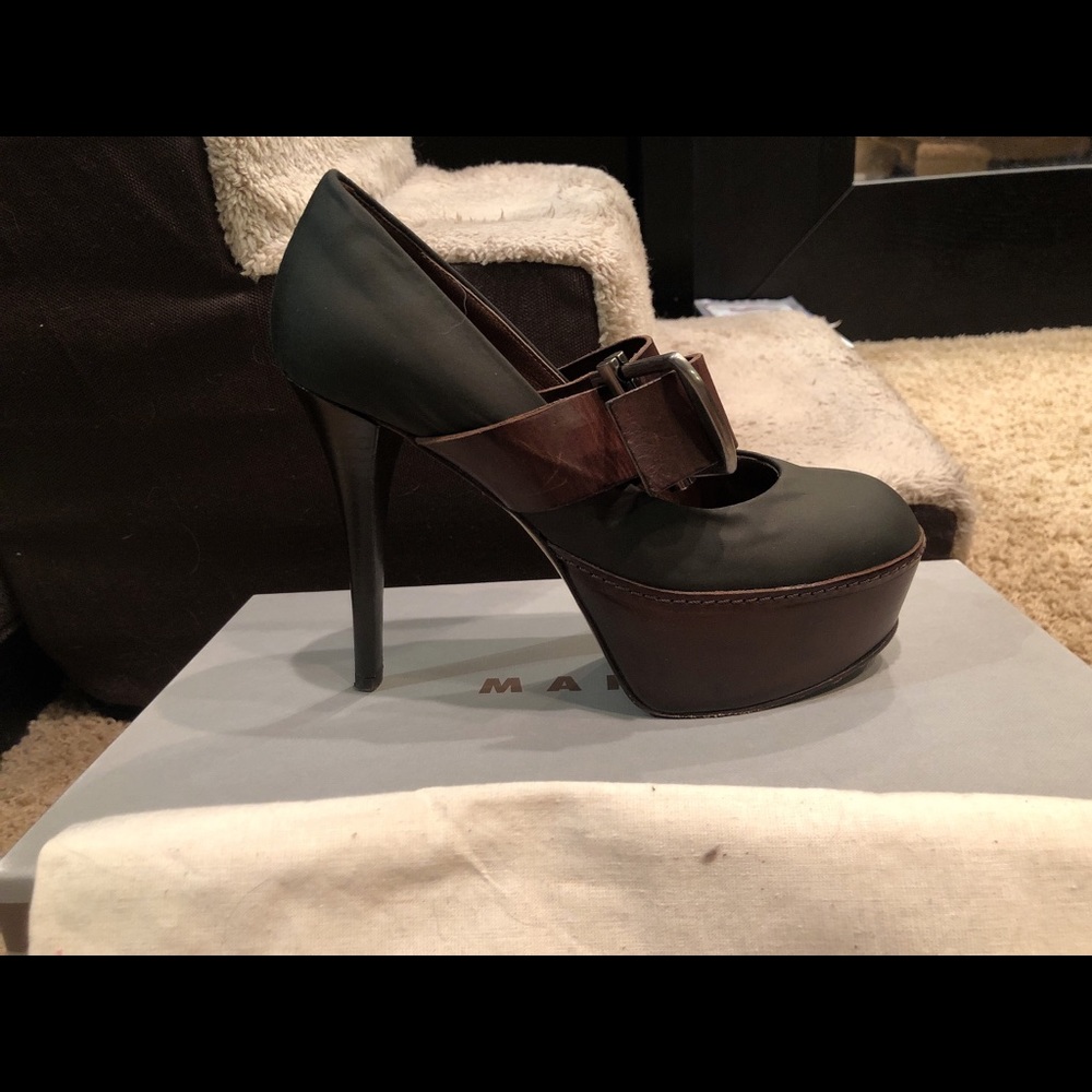 Marni pump in green